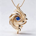 The Tidal Vortex Pendant