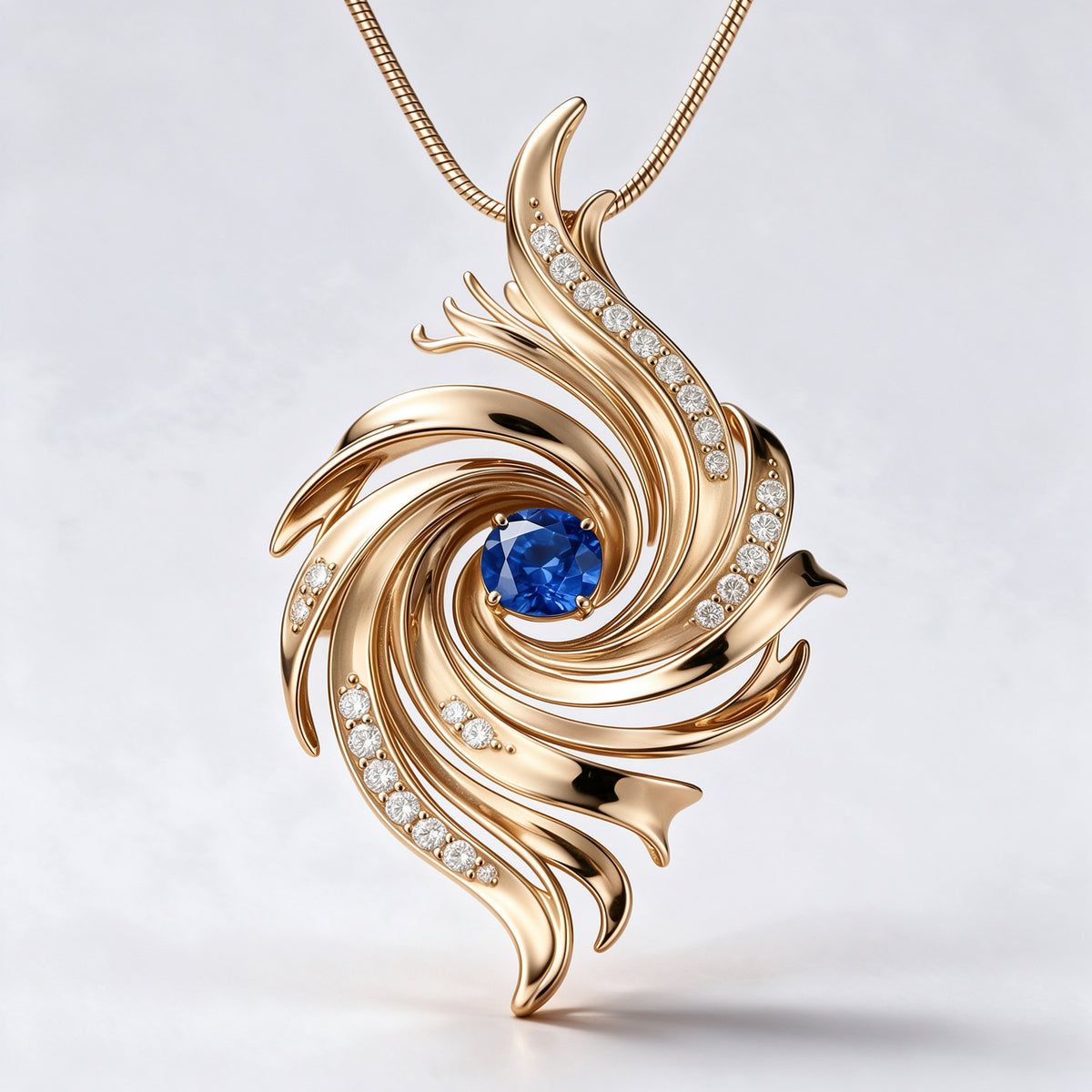 The Tidal Vortex Pendant